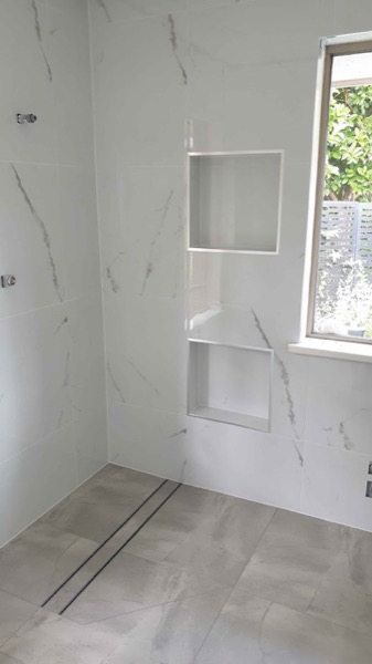 Real tiling work by Axent Tiling – bathrooms, splashbacks, floor & wall tiling