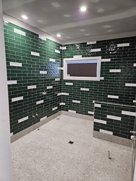 Real tiling work by Axent Tiling – bathrooms, splashbacks, floor & wall tiling