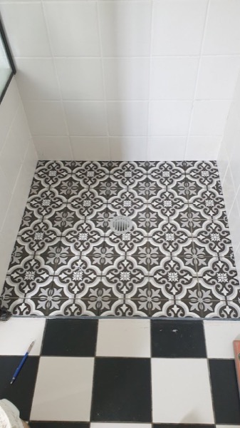Real tiling work by Axent Tiling – bathrooms, splashbacks, floor & wall tiling