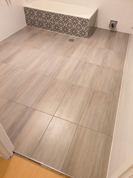 Real tiling work by Axent Tiling – bathrooms, splashbacks, floor & wall tiling
