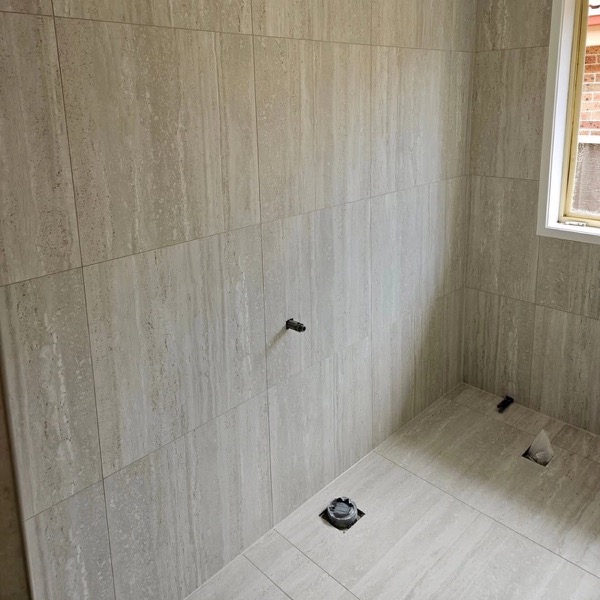Real tiling work by Axent Tiling – bathrooms, splashbacks, floor & wall tiling