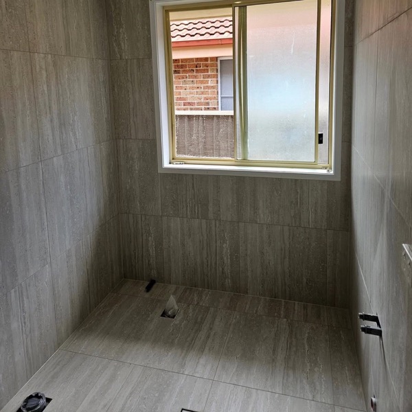 Real tiling work by Axent Tiling – bathrooms, splashbacks, floor & wall tiling